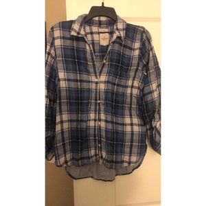 American Eagle plaid shirt